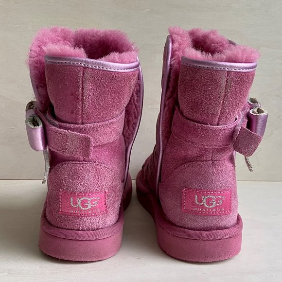 ๐3x HP! ๐ UGG Joleigh Glitter Little Girl Boots - Picture 4 of 15